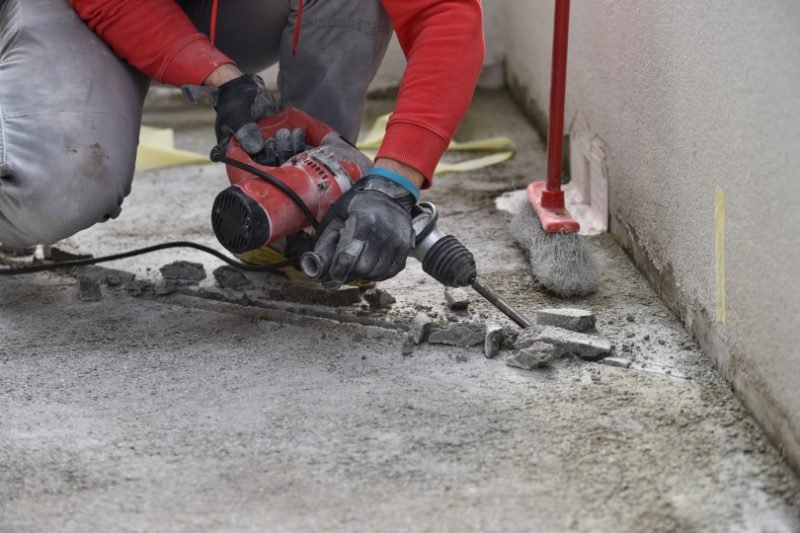 Concrete Cutting project — Stillwater, Oklahoma