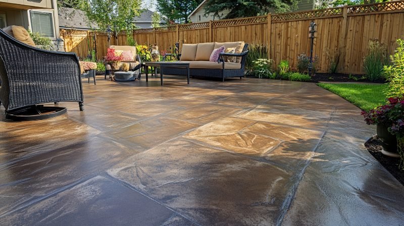 Stamped Concrete services in Stillwater, Oklahoma